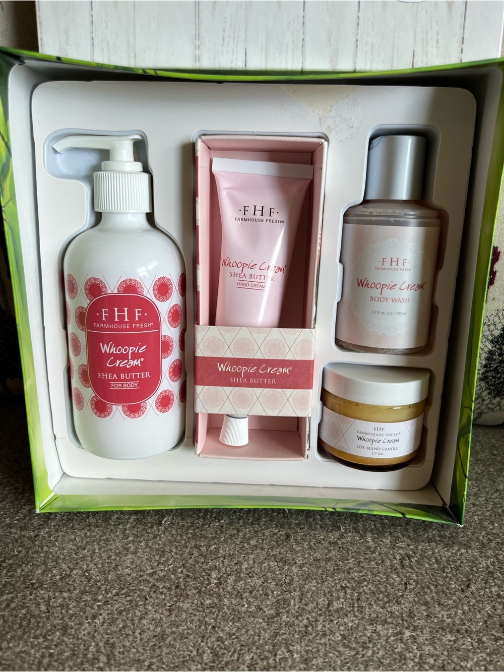 FarmHouse Fresh Whoopie Cream 4 piece Gift Box Set